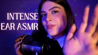  ASMR INTENSE EAR TAPPING & EAR BRUSHING