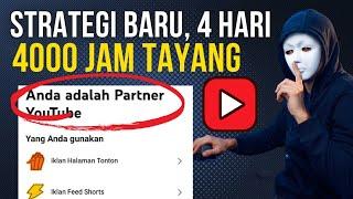 Strategi Baru 2025‼️Cara Cepat Mendapatkan 4000 Jam Tayang