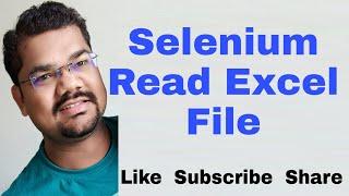 How to use Excel for getting data in Selenium Webdriver Java | Read Excel File Using Apache POI Java