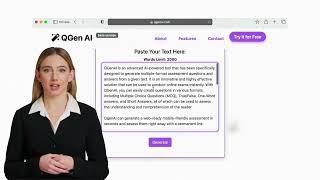 QGenAI.com - Create AI-powered Questions and Answers, Quizzes, Exams, and Assessments in Seconds.