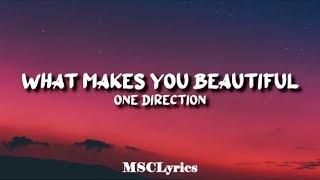 One Direction | What Makes You Beautiful Lyrics