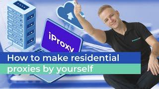 How to make residential proxies by yourself in just 2 minutes using iProxy.online and BlueStacks