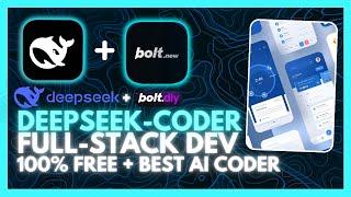 Bolt.DIY + Deepseek-V3: Develop a Full-stack App For FREE Without Writing ANY Code! (OPENSOURCE)