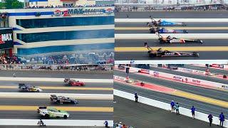 Top Fuel & Funny Car | Round 1 Eliminations - 2024 NHRA 4-Wide Nationals @ zMAX Dragway