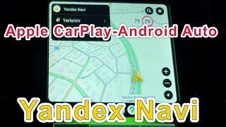 USING YANDEX NAVI IN WHOLE WORLD ON ANDROID AUTO AND APPLE CARPLAY (Yandex Plus Activation)