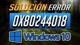 Error 0x80244018 Windows Update en Windows 10/8/7 [4 Soluciones]