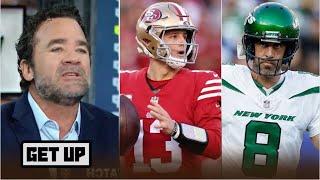 GET UP | "49ers dominate Jets Wk1" - Jeff Saturday reacts to Brandon & Trent Williams' new contracts