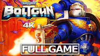 WARHAMMER 40K: BOLTGUN Full Gameplay Walkthrough / No Commentary【FULL GAME】4K 60FPS Ultra HD