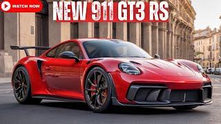 ALL NEW 2025 Porsche 911 GT3 RS Unveiled Design SHOCKS The Entire Industry!