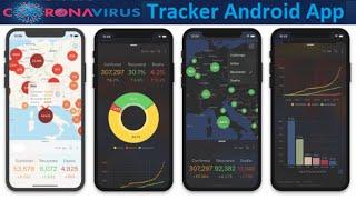 Coronavirus COVID19 Tracker Android App Project Realtime Data - Okhttp & REST API | Kotlin | PART 4