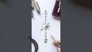 Semicolon Arrow Tattoo Ideas