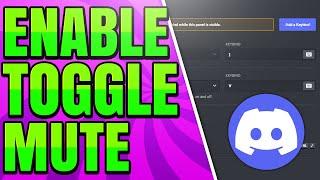 How to Enable Push to Mute & Toggle Mute on Discord