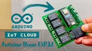 Creating a Smart Home with Arduino: Exploring IoT Cloud and Arduino Nano ESP32.