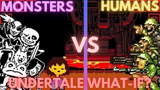 What-If The Humans And Monsters Had Another WAR? (Undertale Who Would Win?)