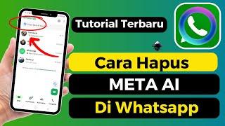 Cara Menghilangkan Fitur Meta AI Di Whatsapp Apakah Bisa ?