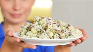 Amazing GERMAN SALAD! So DELICIOUS I can't stop eating it! Potato salad recipe