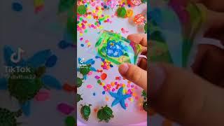 БРЕЛОК с ЖИВОЙ ЯЩЕРИЦЕЙ и ЧЕРЕПАХОЙ // Keychain with a live turtle #shorts