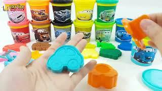 Make car-shaped cookies with McQueen spring mold cookie cutters