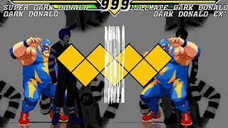 MUGEN: Super Dark Donald and Dark Donald vs U-Dark Donald and Dark Donald EX