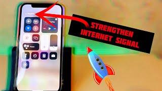 How to strengthen internet signal on iPhone