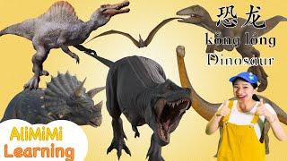 学中文⎮ Learn about Dinosaur in mandarin Chinese ⎮恐龙 中文