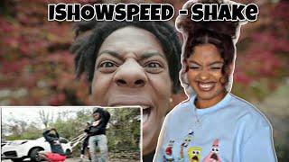 IShowSpeed - Shake (Official Music Video) **REACTION**
