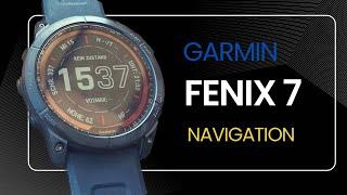 Garmin Fenix 7 Navigation (deutsch)