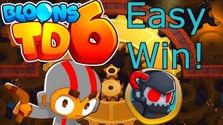 How to beat Geared on Hard! (No Monkey Knowledge) Bloons TD 6