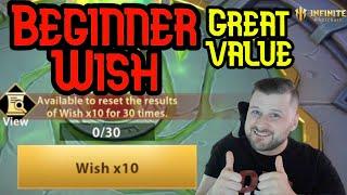 Beginner Wishes Great Offer To Kick Start Your Account! Summons - Infinite Magicraid