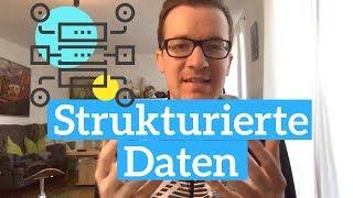 STRUKTURIERTE DATEN nach SCHEMA ORG mit MIKRODATEN oder JSON LD für GOOGLE SEO nutzen #SEODRIVEN#260