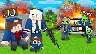 How Mikey Family and JJ Family Became Police in Minecraft (Maizen)