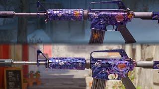 M4A1-S Black Lotus Sticker Crafts