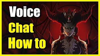 How to Fix Voice Chat Not Working in Diablo 4 (Fast Tutorial)