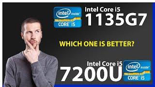 INTEL Core i5 1135G7 vs INTEL Core i5 7200U Technical Comparison