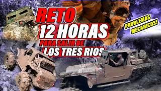 RETO: 12 HORAS PARA SALIR DE LA RUTA 4X4 / LOS 3 RIOS Costa Rica