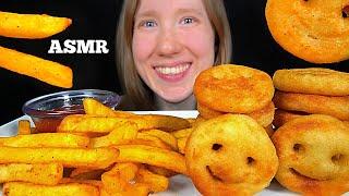 ASMR SMILEY FRIES MUKBANG (No Talking) EATING SOUNDS