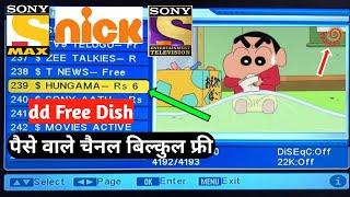 DD Free Dish New Channel Add kaise kare | dd free dish paid channel kaise dekhe | dd free dish