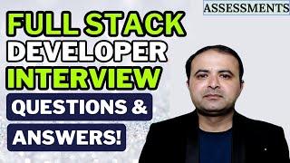 Full Stack Developer Interview Questions & Assessment | Python, React, SQL, JavaScript, Git