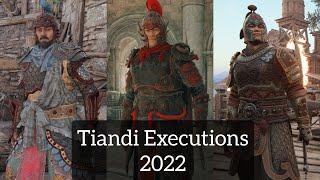 For Honor - All Tiandi Executions (2022)