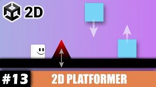Unity 2D How to Make a MOVING OBSTACLE | Unity 2D Platformer Tutorial #13