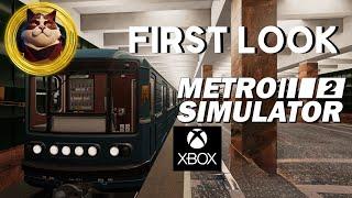 Metro Simulator 2 | First Look | Xbox Series S/X & Xb1