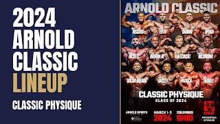 Classic Physique Athletes | 2024 Arnold Classic