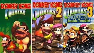Donkey Kong Country Trilogy - Full Game 100% Walkthrough
