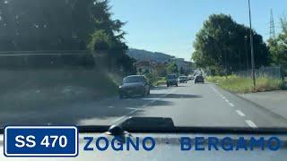SS 470 | della valle Brembana e del Passo S. Marco | Zogno - Bergamo