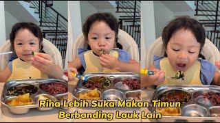 Rina Lebih Suka Makan Timun Berbanding Lauk Lain