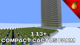 Compact Cactus Farm For 1.16/1.13+