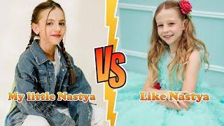 Like Nastya VS My little Nastya Transformation 2024  From Baby To Now