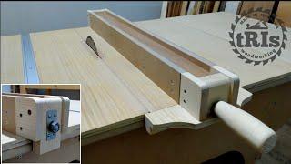 Make A Table Saw Fence For DIY Table Saw - Strong and Precision