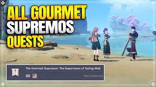 Gourmet Supremos | World Quests and Puzzles |【Genshin Impact】