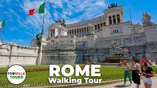 Rome, Italy in 4K – A Full Walk from Start to Finish with Captions - Prowalk Tours